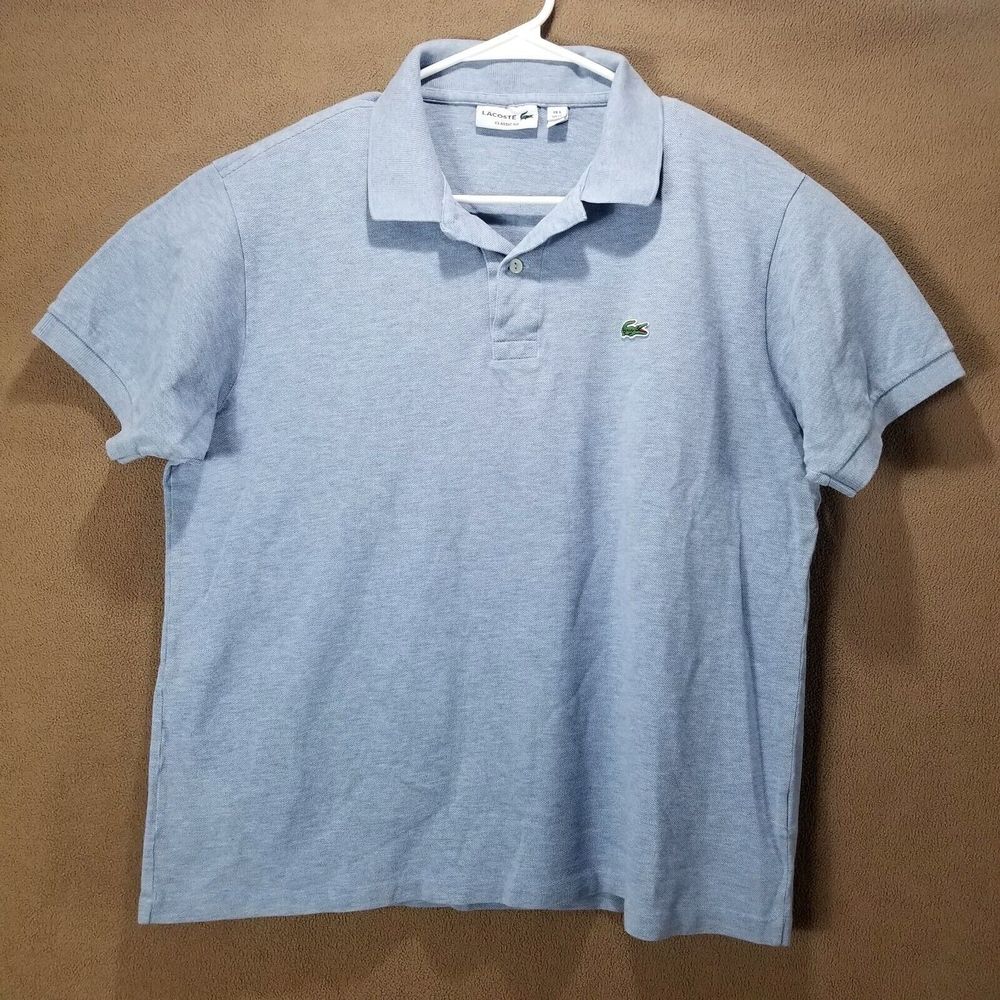 lacoste classic fit polo shirt Mens Short sleeve Collared Size Xl - Picture 2 of 9